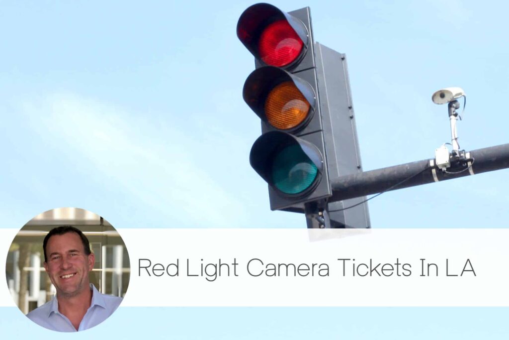 Red Light Camera Tickets, Los Angeles