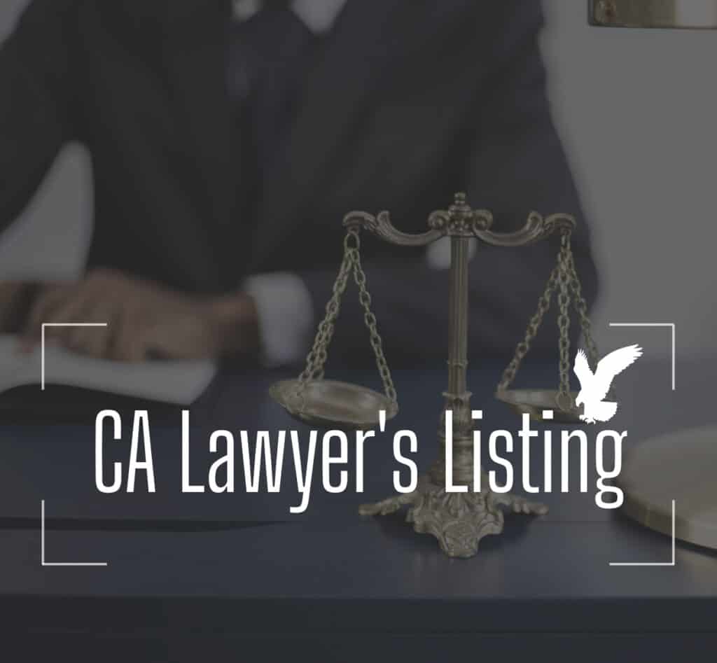 California Lawyer's Listing