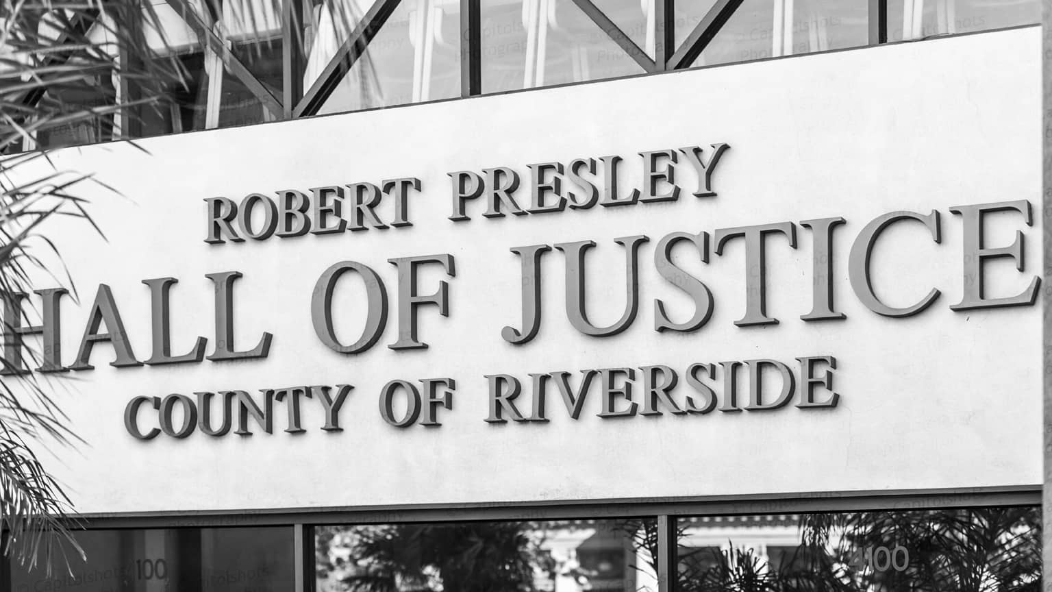 Riverside Hall of Justice Riverside Superior Court Criminal Court