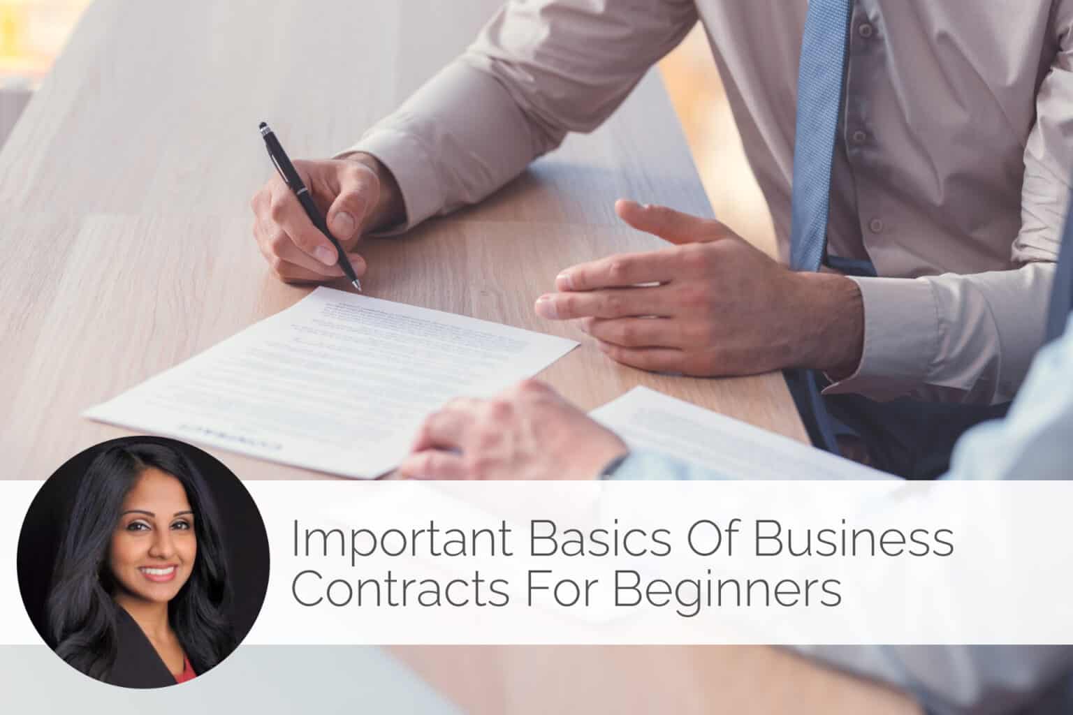 contracts, business, basics